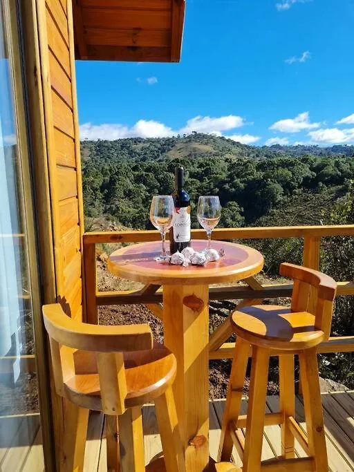 Domek alpejski Chales Rota Das Cachoeiras Urupema